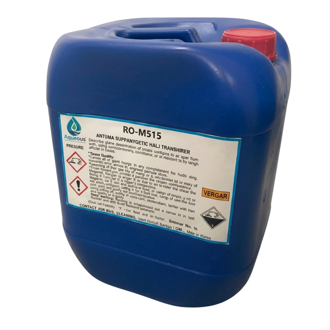 Biocida de bajo espectro RO-WS15 para membranas