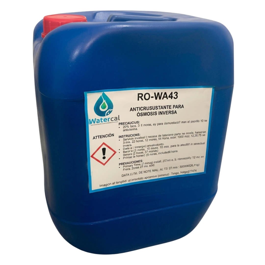 Antiincrustante para membranas RO-WA43