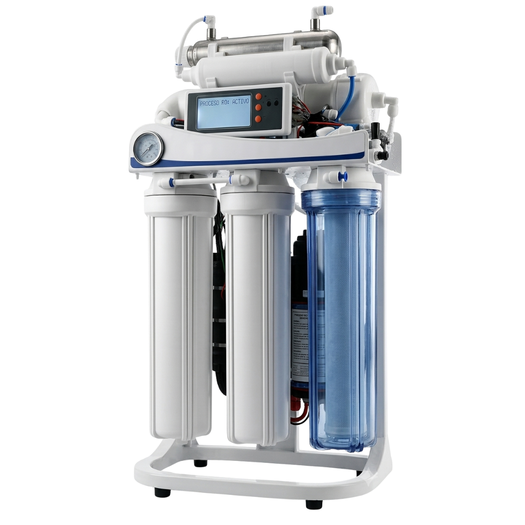 Equipo de ósmosis inversa para laboratorio 200 GPD